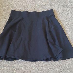 BLACK skater Skirt